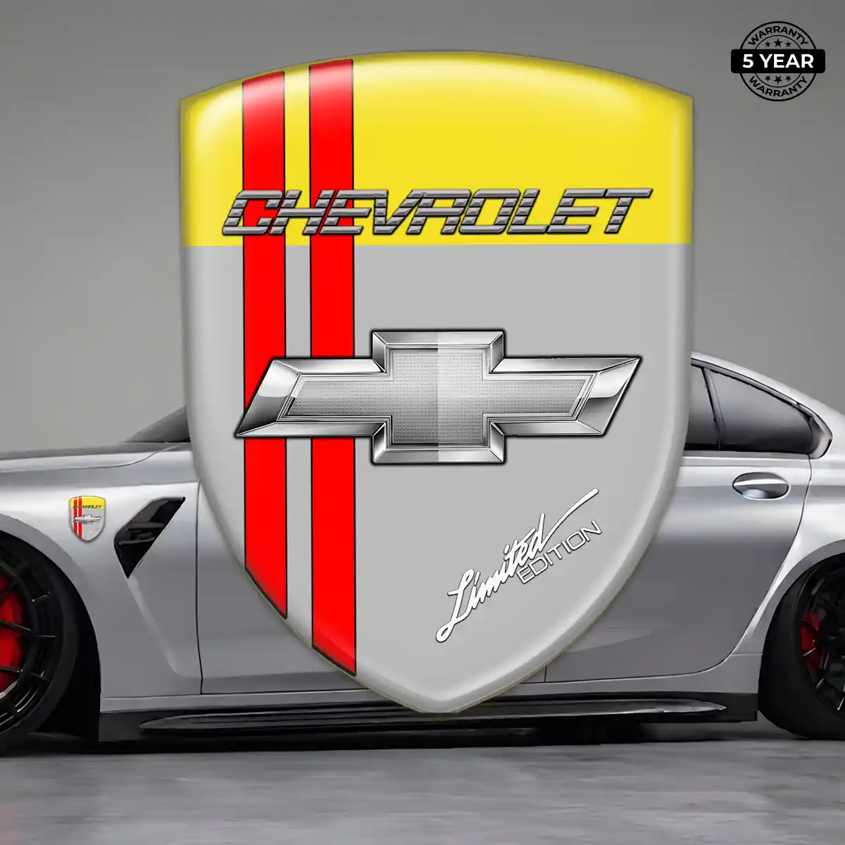 Chevrolet Automotive Logo Sticker Elite Finish