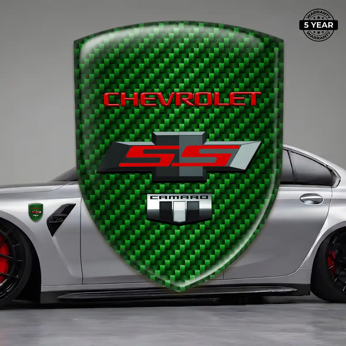 Chevrolet Automotive Logo Sticker Refined Design