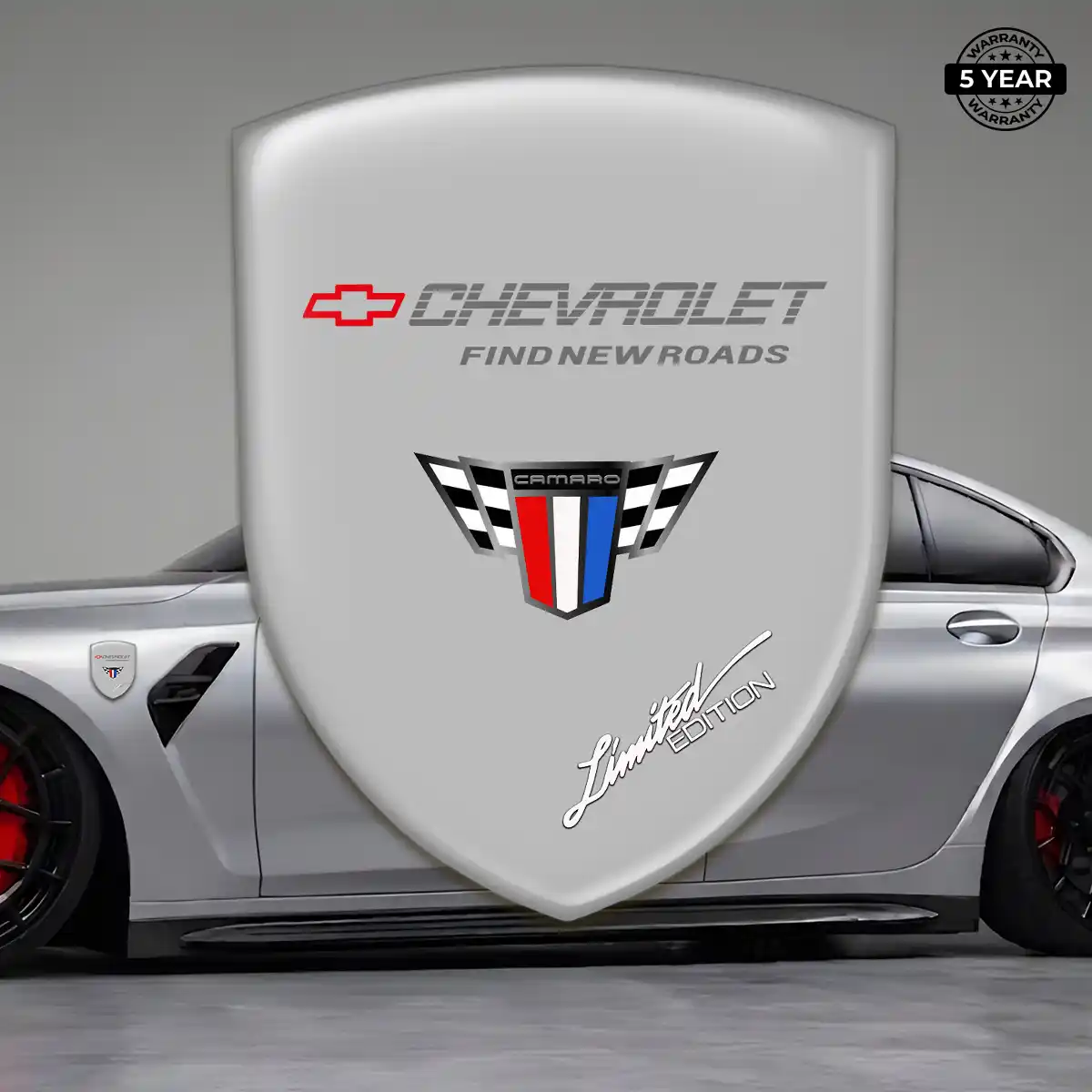 Chevrolet Automotive Logo Sticker Superior Craft