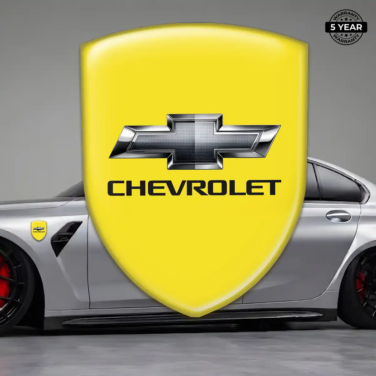 Chevrolet Automotive Resin Decal Elite Finish