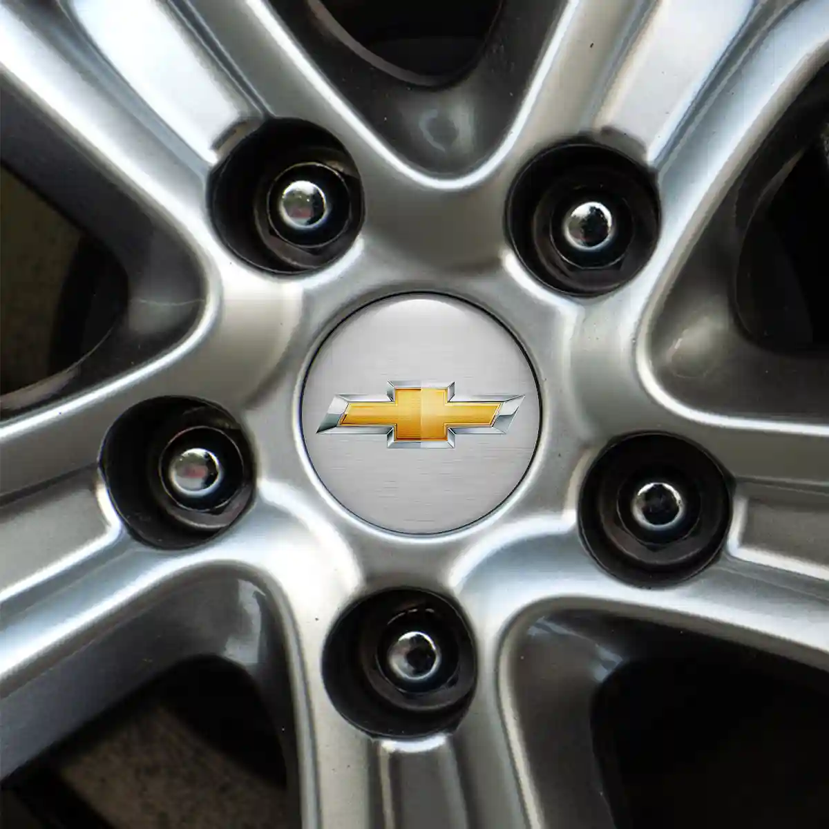 Chevrolet Badge Emblems Center Cap Stylish Design