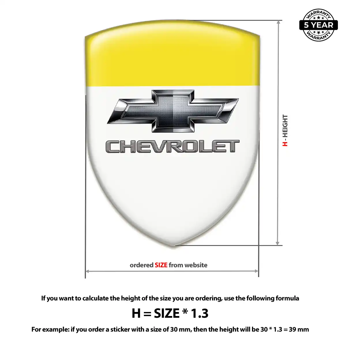 Chevrolet Badge Signature Grade