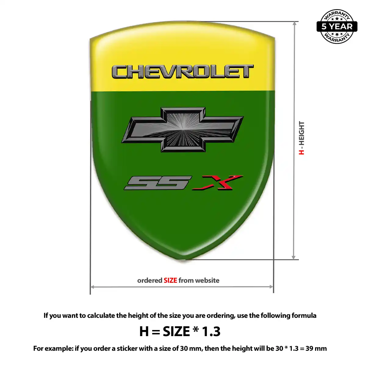 Chevrolet Badge Sleek Style