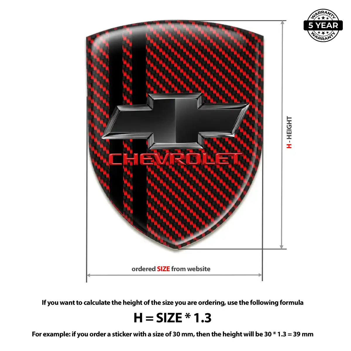 Chevrolet Badge Superior Craft