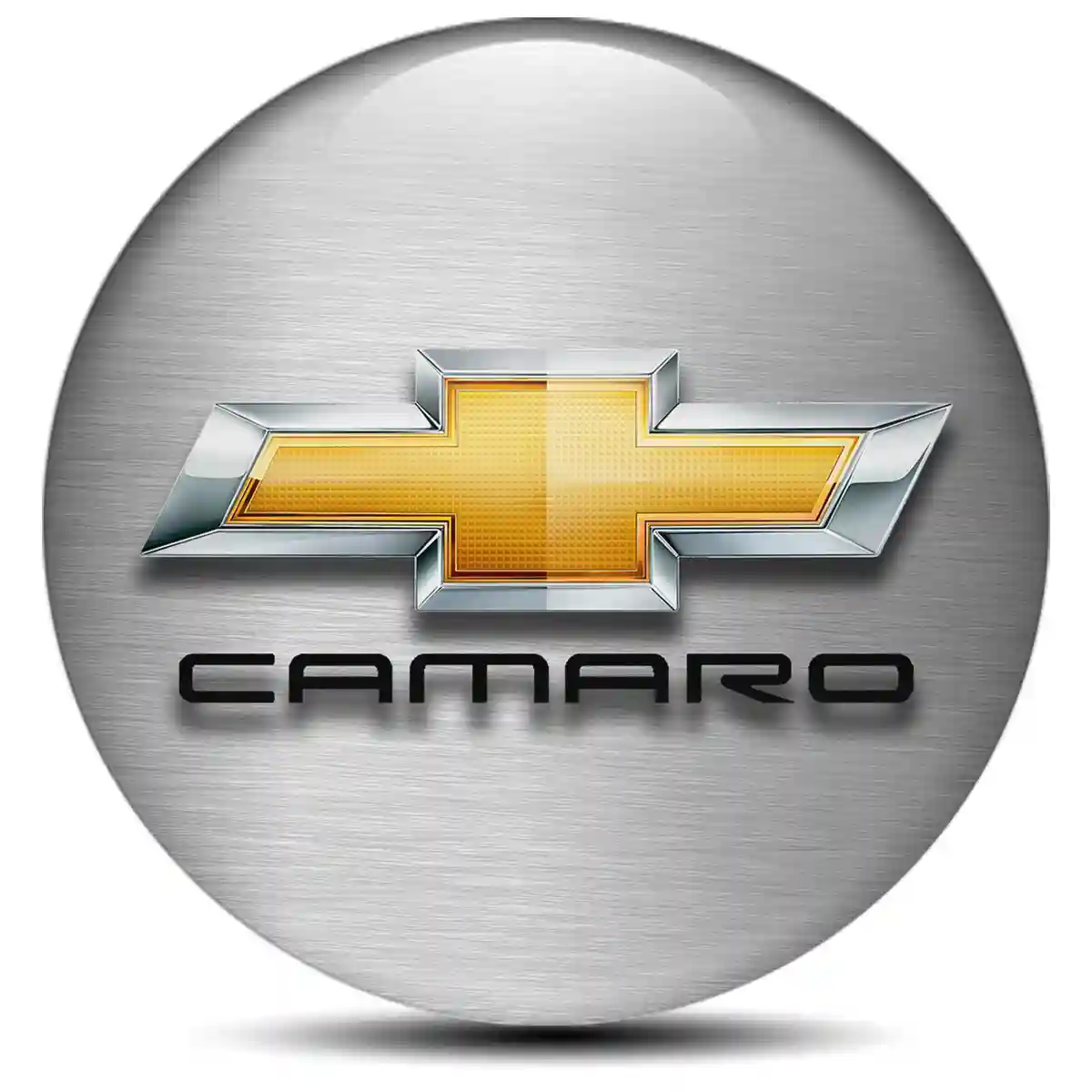 Chevrolet Camaro Logo Silicone Sticker Stylish Design
