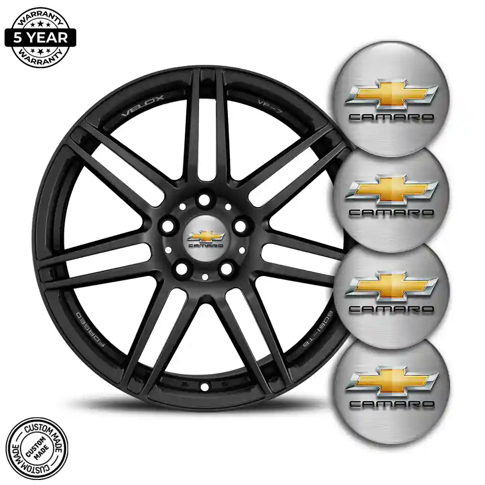Chevrolet Camaro Logo Silicone Sticker Stylish Design