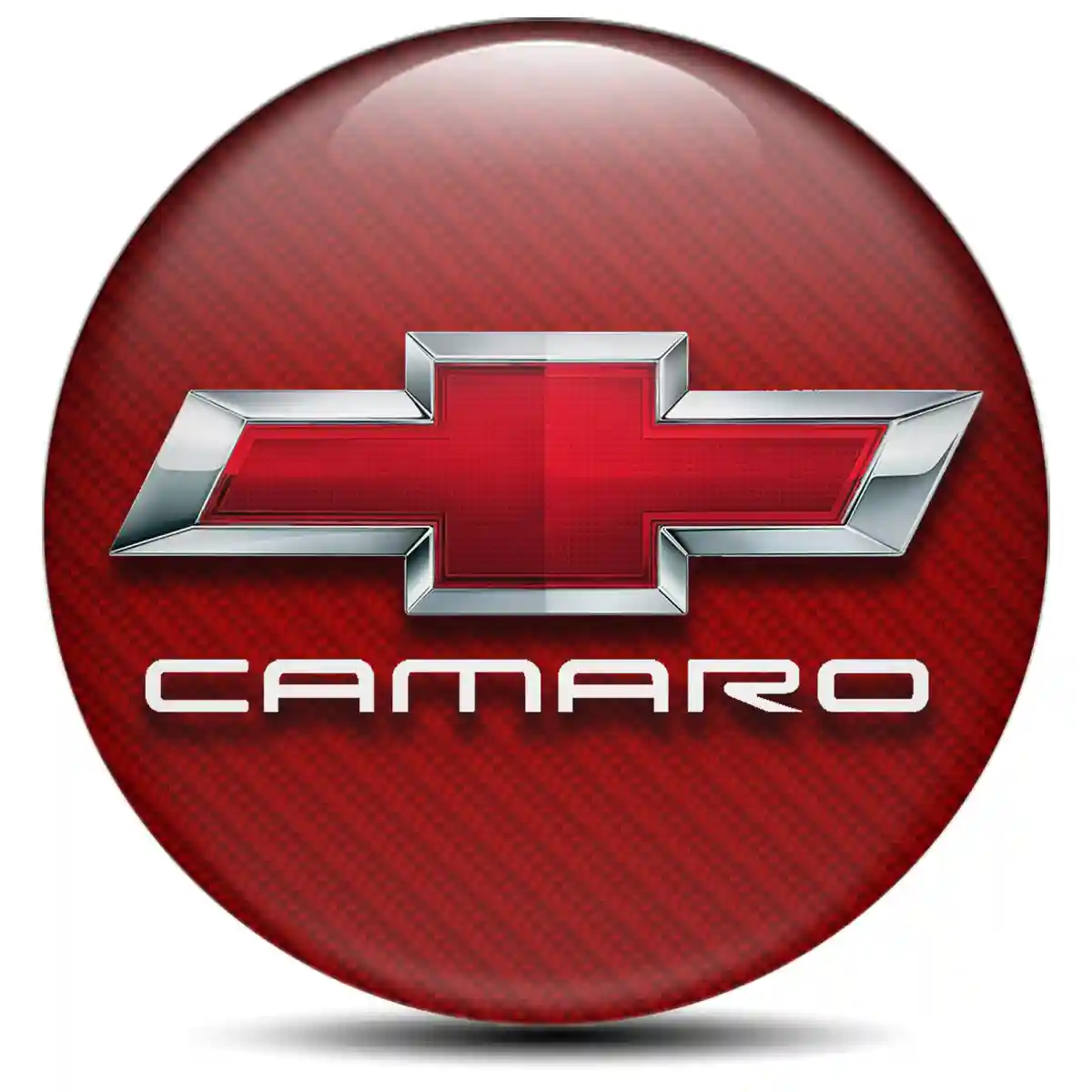 Chevrolet Camaro Silicone Sticker Self-Adhesive Stylish Design