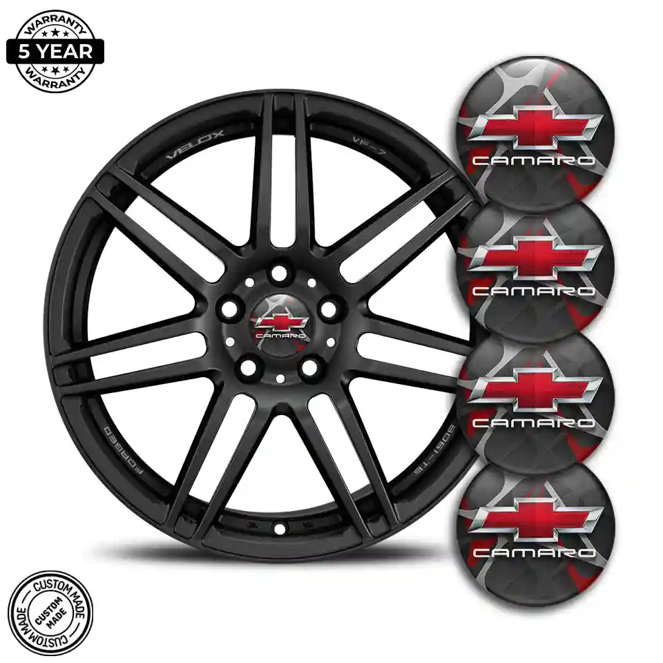Chevrolet Camaro Silicone Sticker Stylish Design