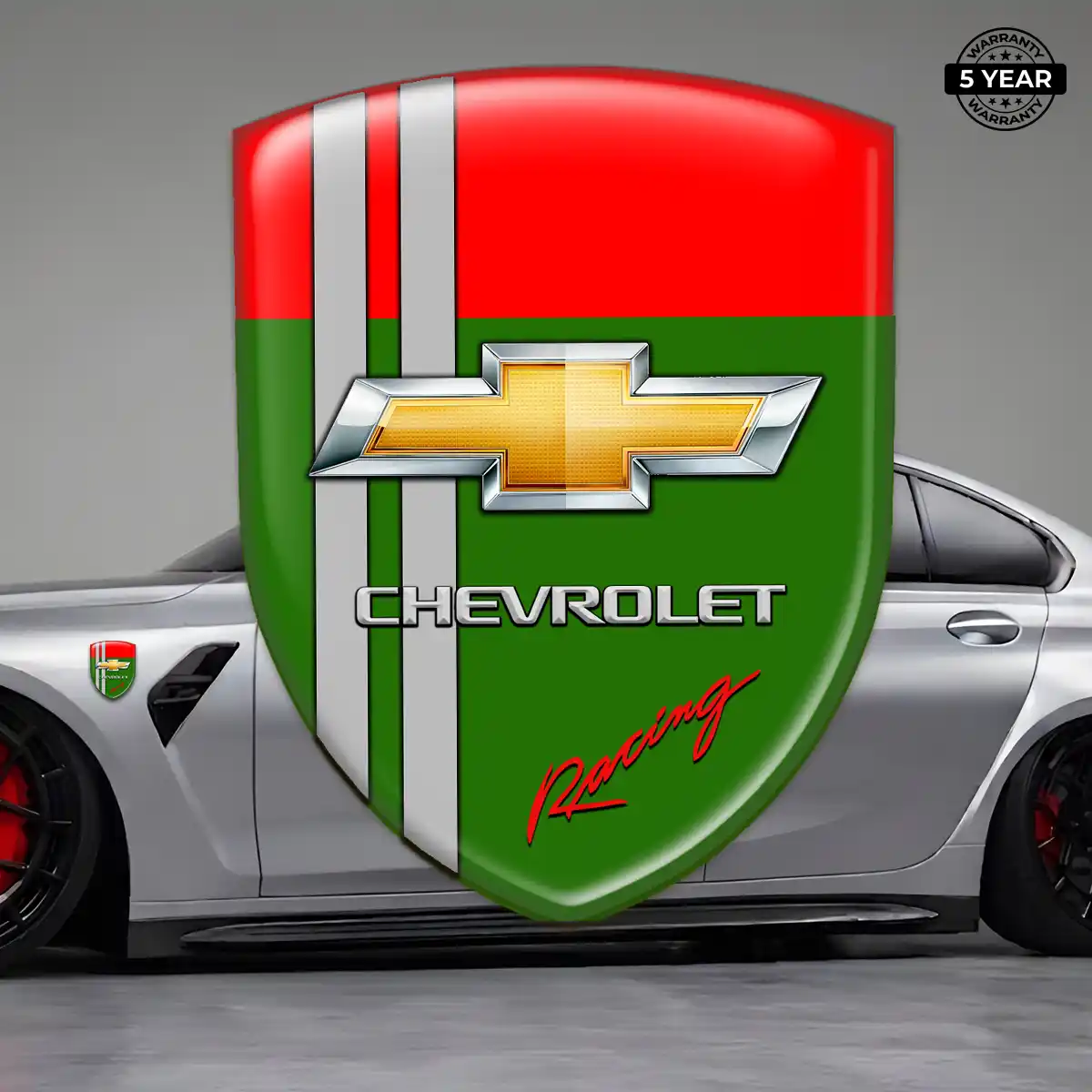 Chevrolet Car Badge Sticker Signature Grade