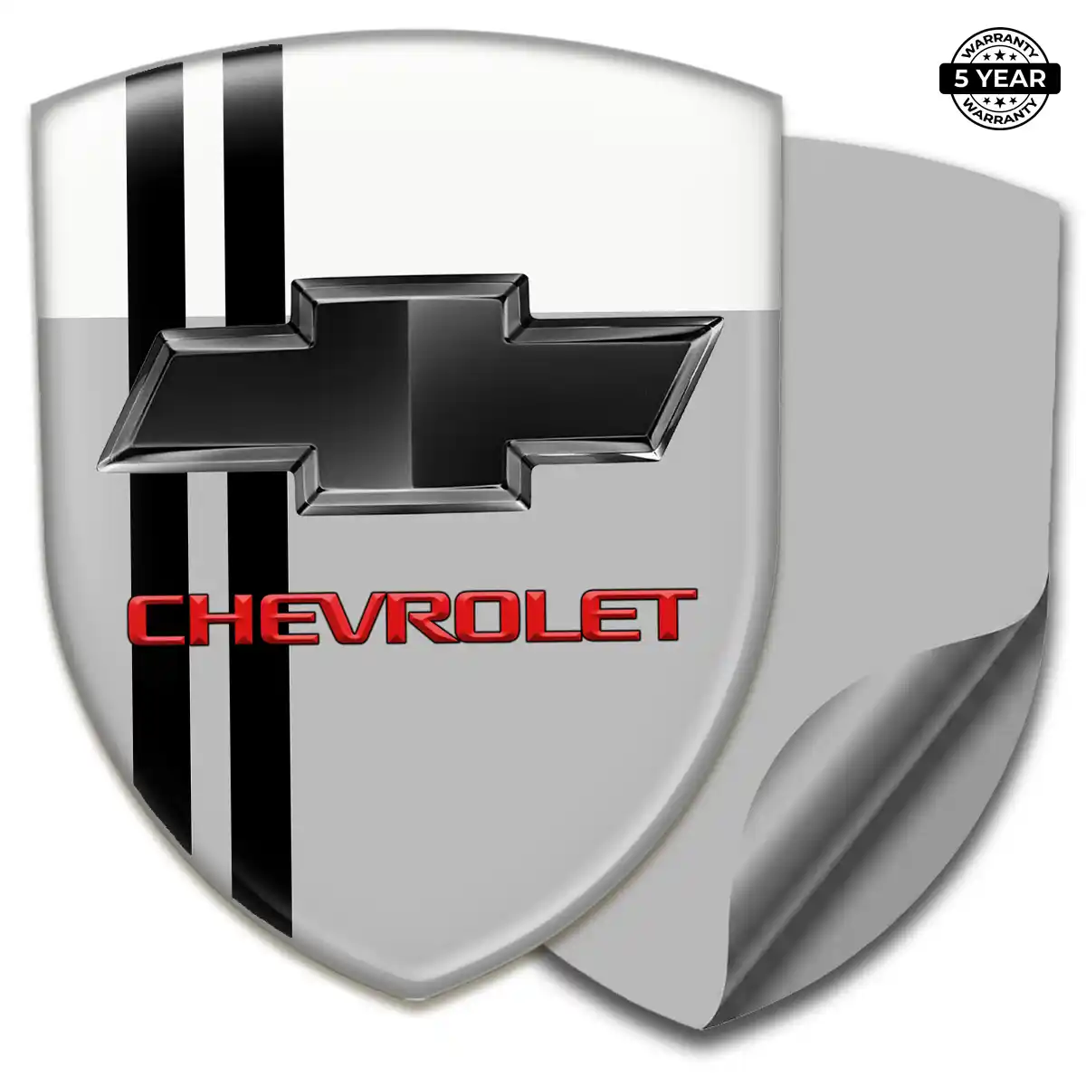 Chevrolet Car Badge Sticker Sleek Style