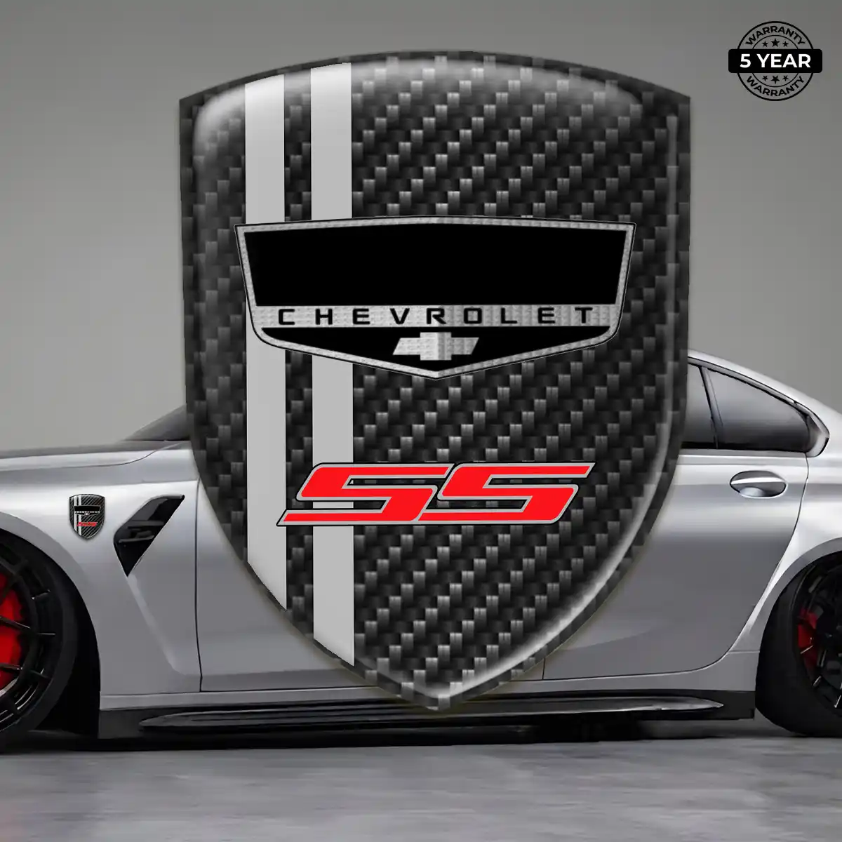 Chevrolet Car Badge Sticker Superior Craft