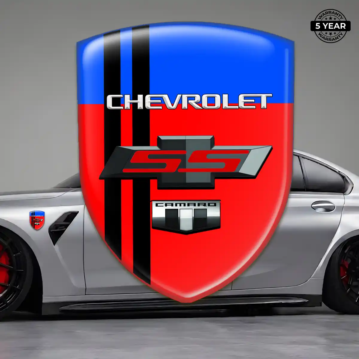 Chevrolet Car Emblem Decal Signature Grade