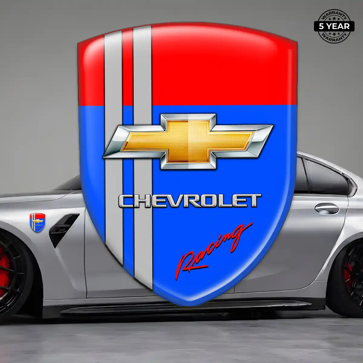 Chevrolet Car Emblem Decal Sleek Style