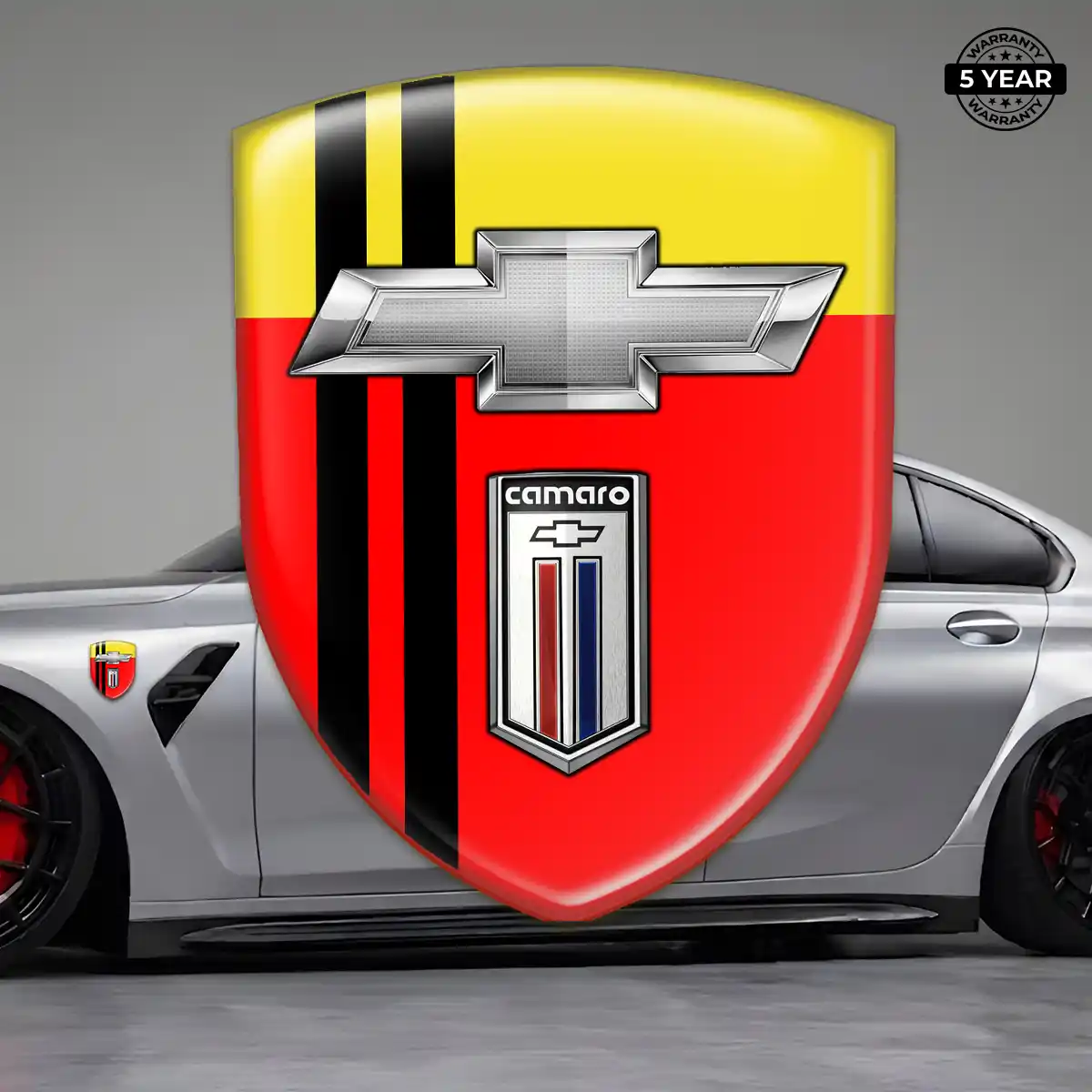 Chevrolet Car Emblem Overlay Refined Design