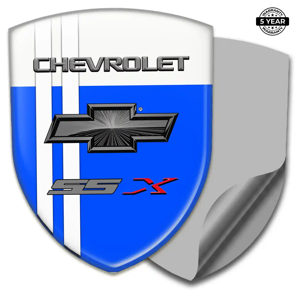 Chevrolet Car Emblem Sticker Prestige Line