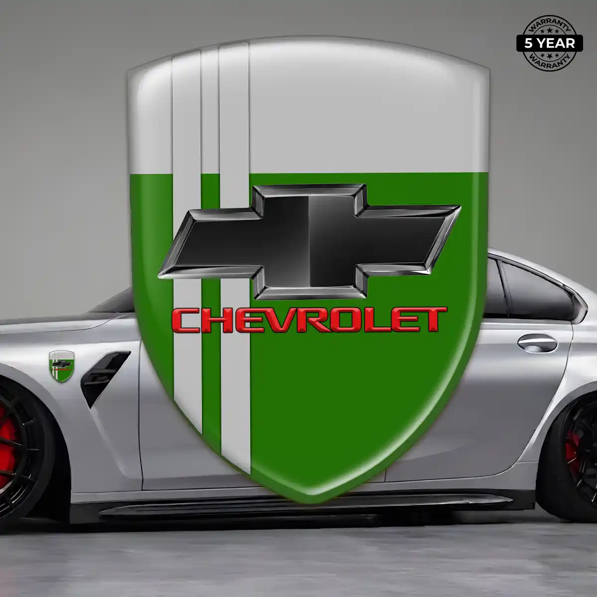 Chevrolet Car Emblem Sticker Signature Grade