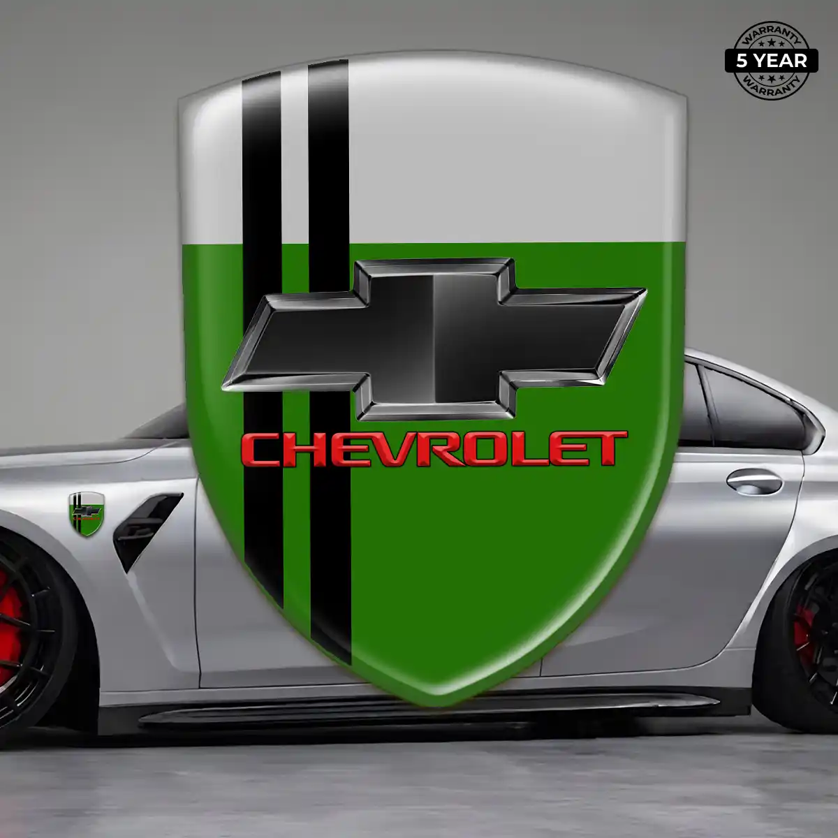 Chevrolet Car Logo Decal Refined Design