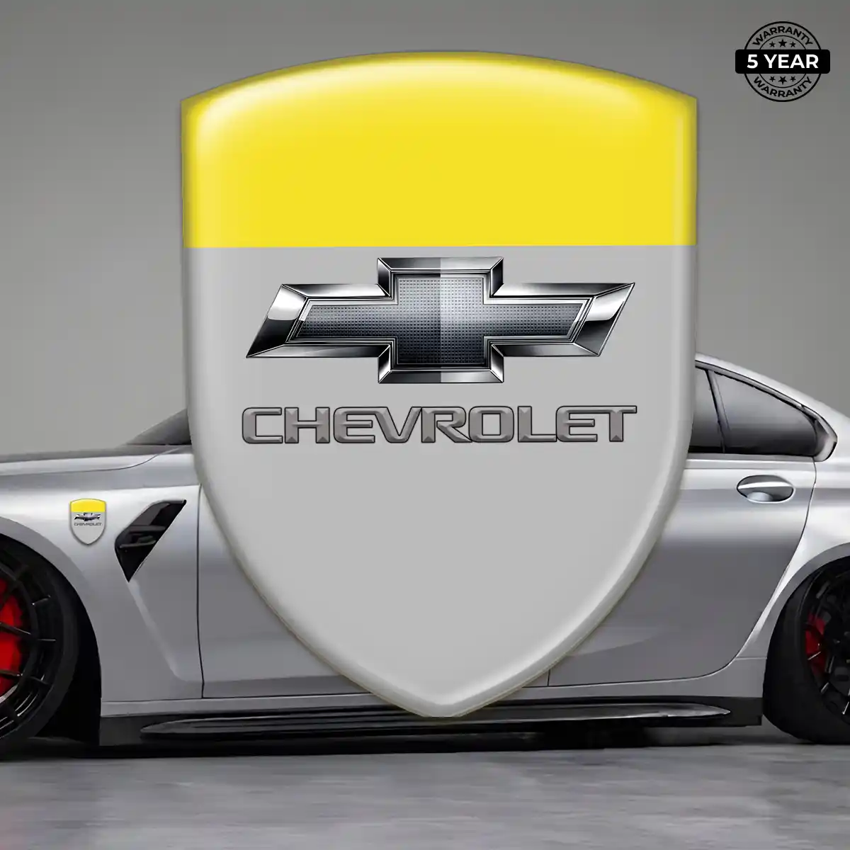 Chevrolet Car Logo Decal Sleek Style