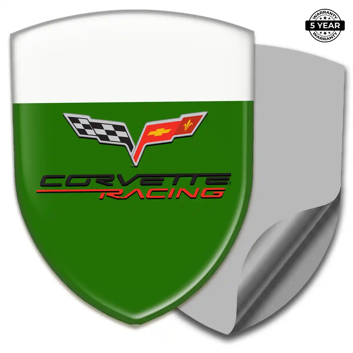 Chevrolet Corvette Automotive Emblem Sticker Prime Quality