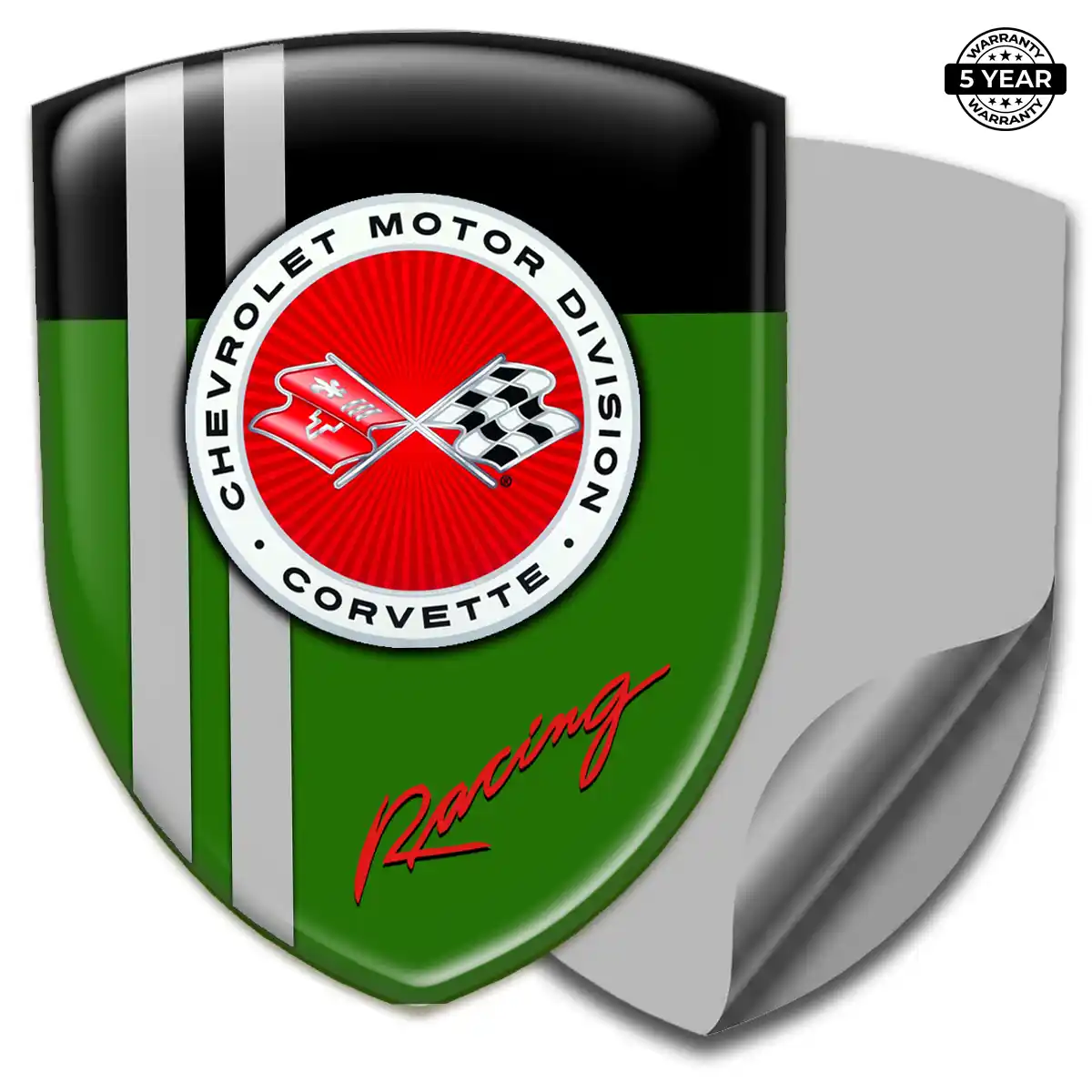 Chevrolet Corvette Automotive Logo Sticker Prime Quality