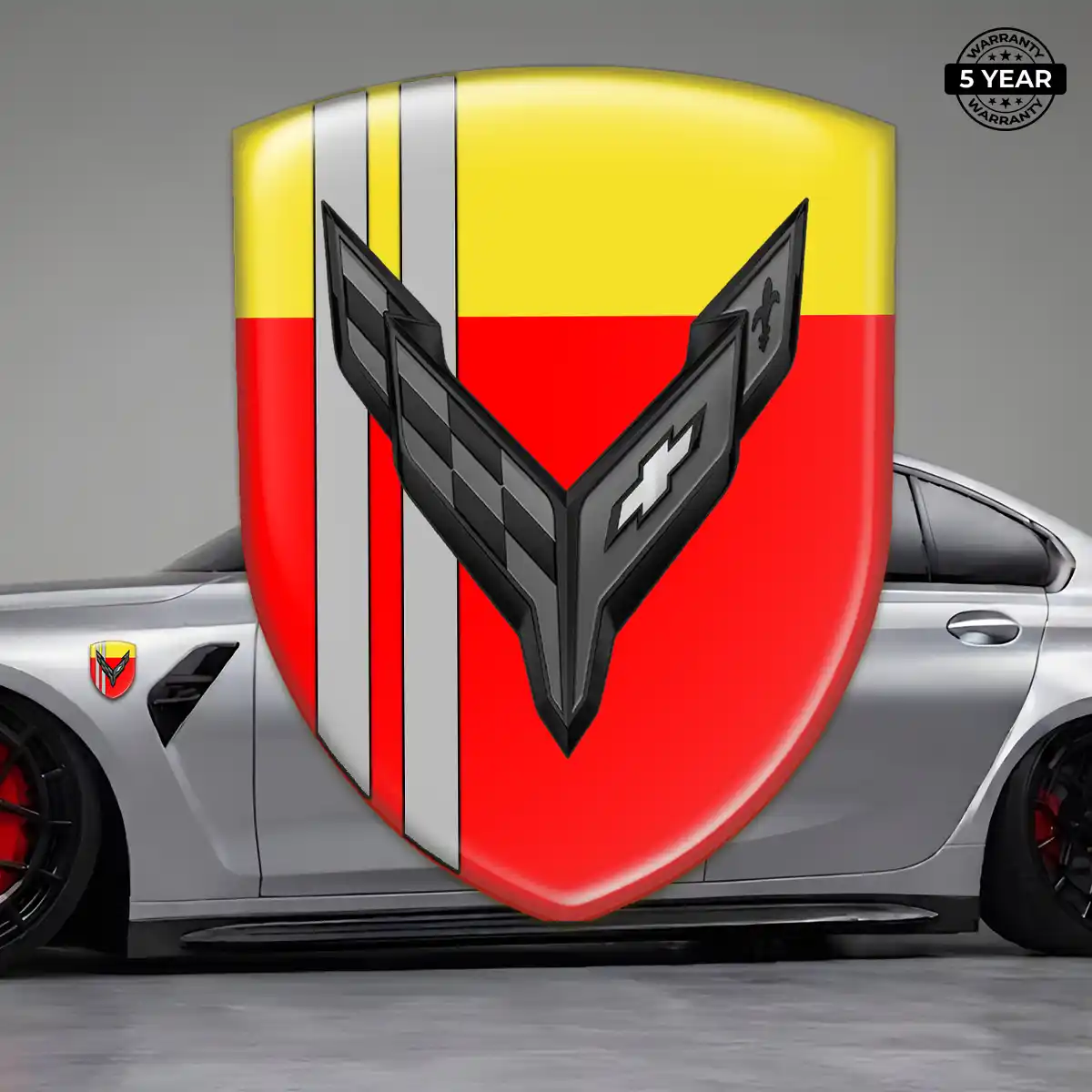 Chevrolet Corvette Automotive Resin Decal Prestige Line