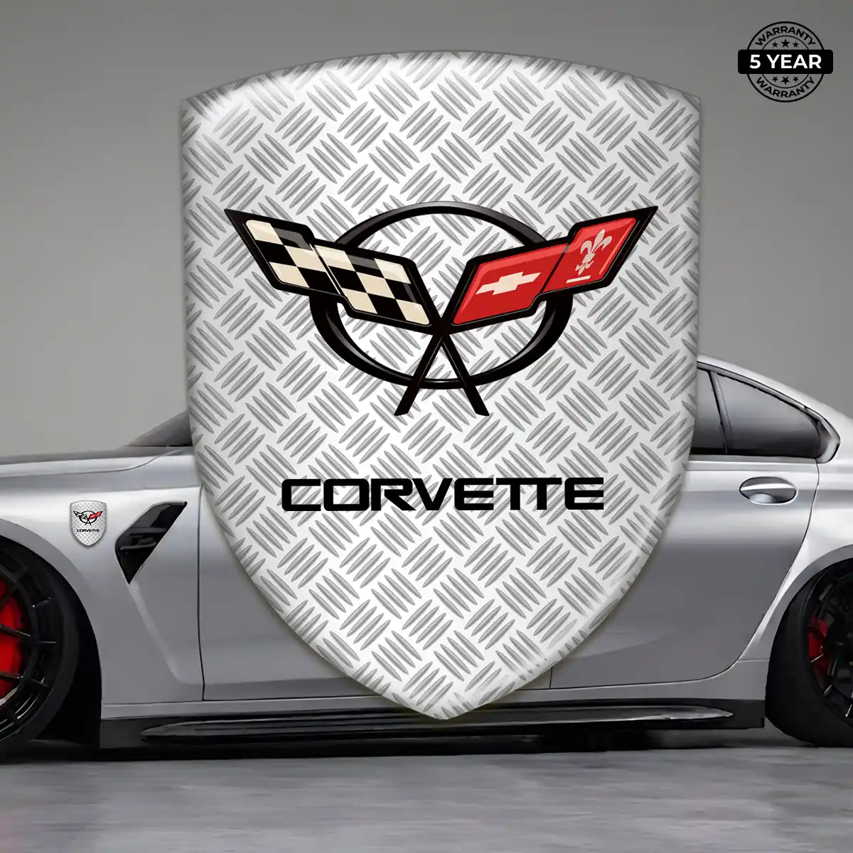 Chevrolet Corvette Automotive Resin Decal Prime Quality