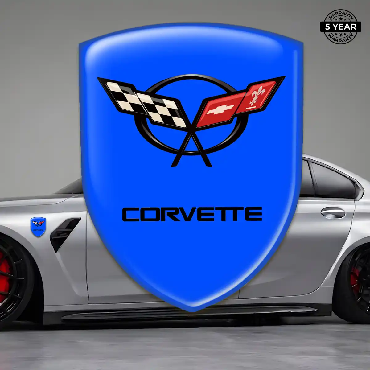 Chevrolet Corvette Automotive Resin Decal Superior Craft
