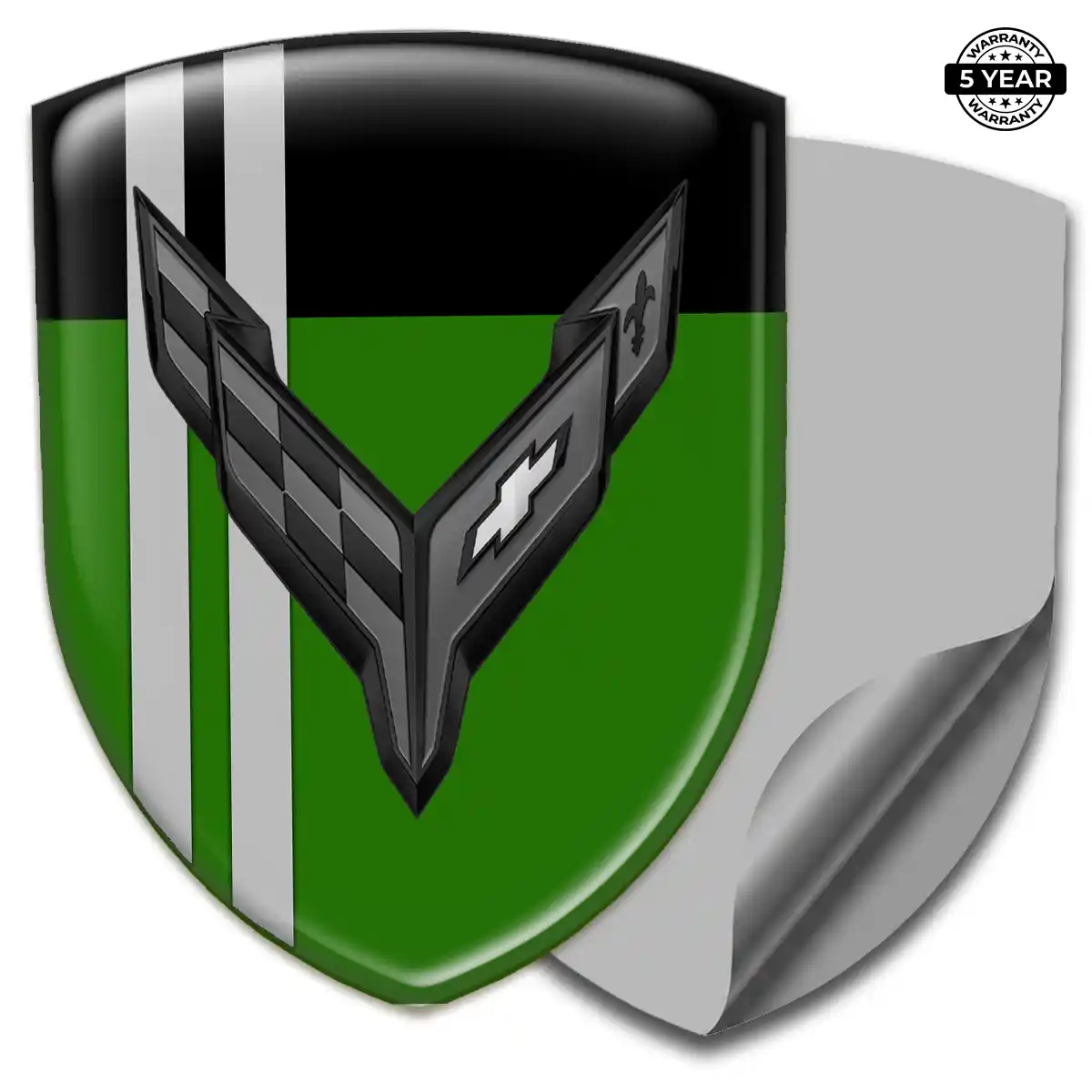Chevrolet Corvette Badge Refined Design