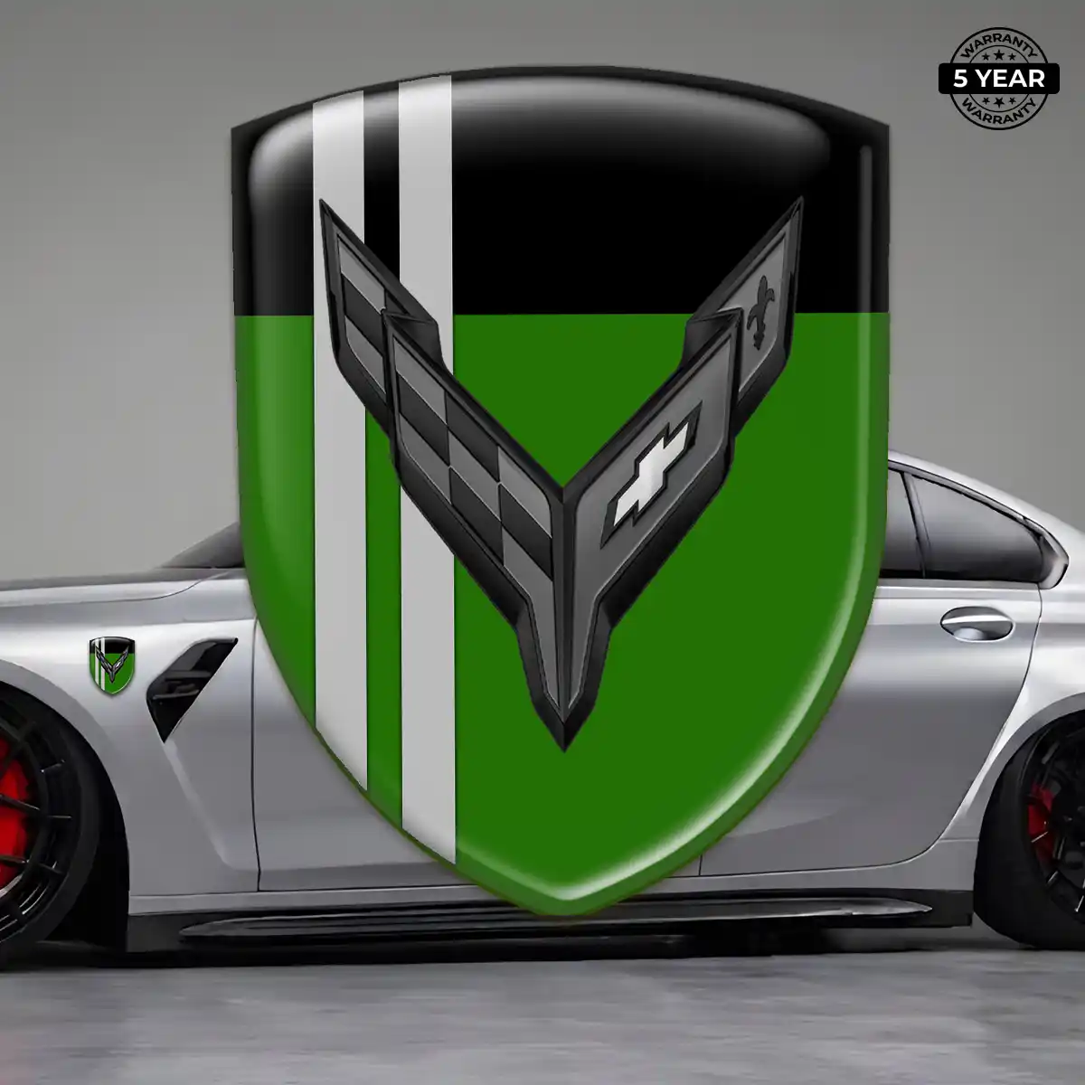 Chevrolet Corvette Badge Refined Design