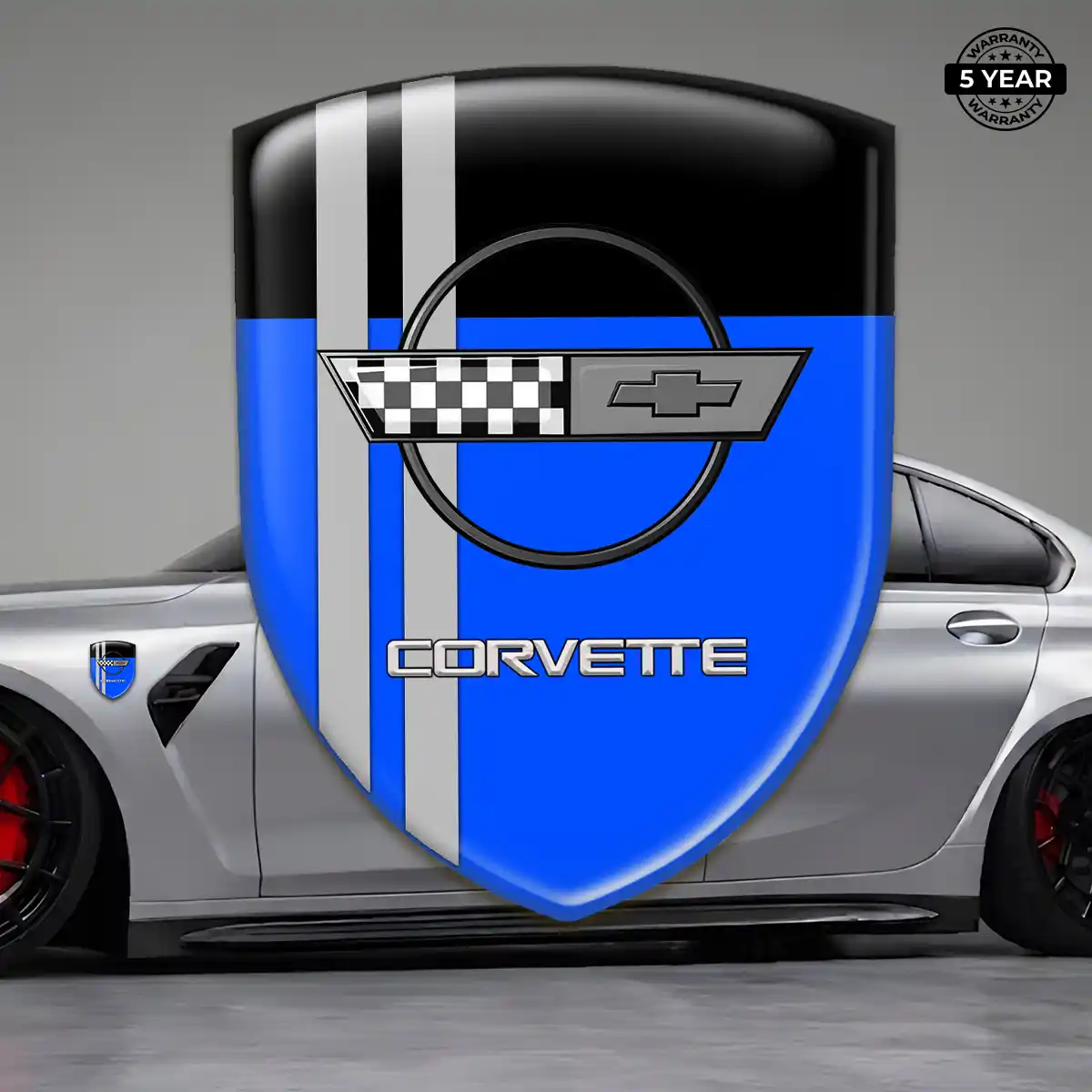 Chevrolet Corvette Car Badge Sticker Prime Quality