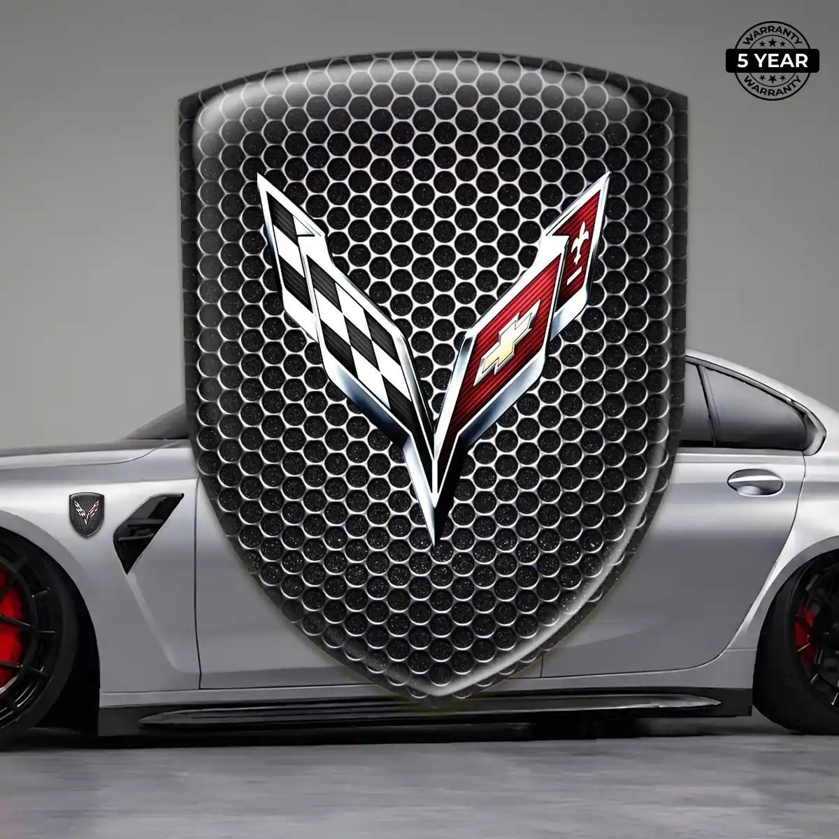 Chevrolet Corvette Crest Emblem Prestige Line