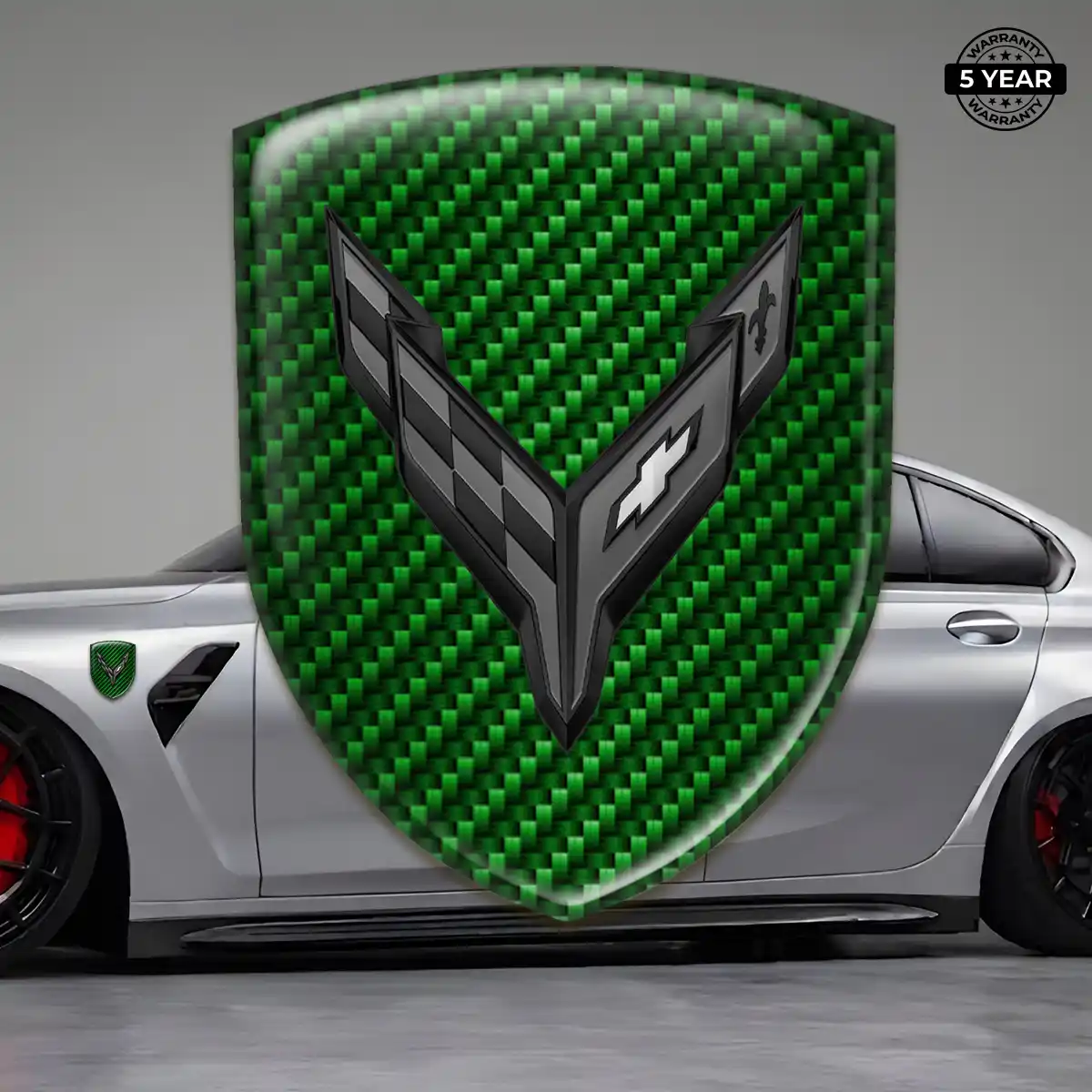 Chevrolet Corvette Crest Emblem Superior Craft