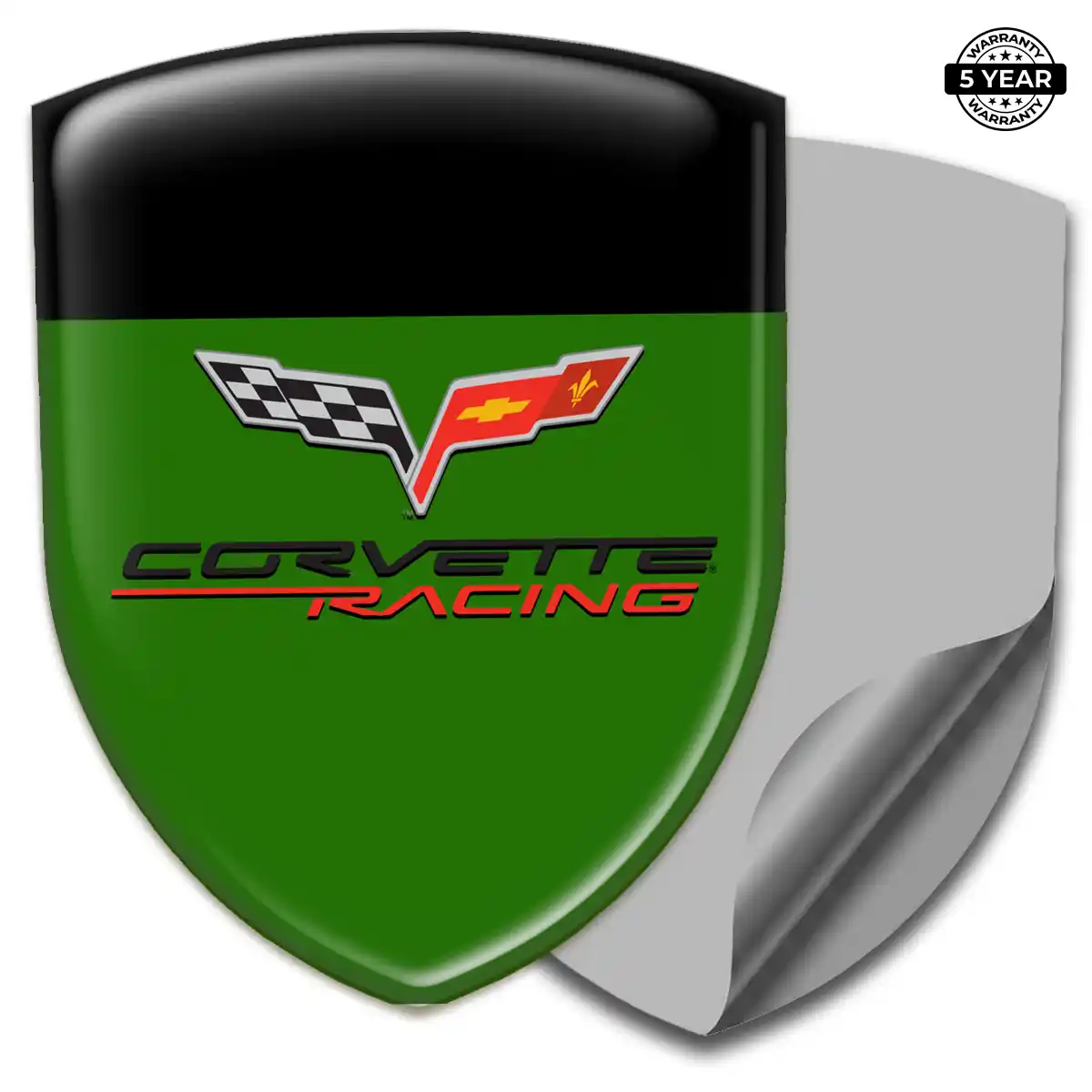 Chevrolet Corvette Crest Logo Emblem Refined Design