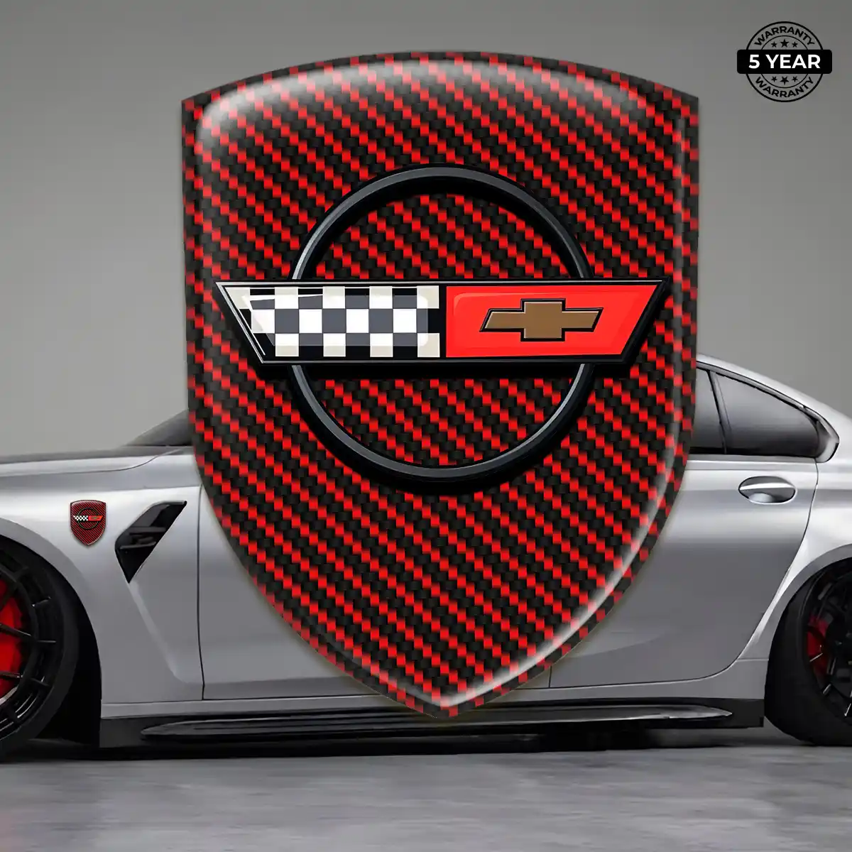 Chevrolet Corvette Domed Badge Prestige Line