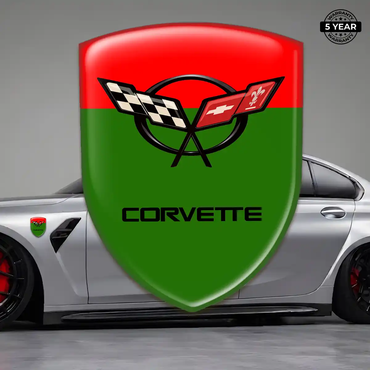 Chevrolet Corvette Domed Badge Signature Grade