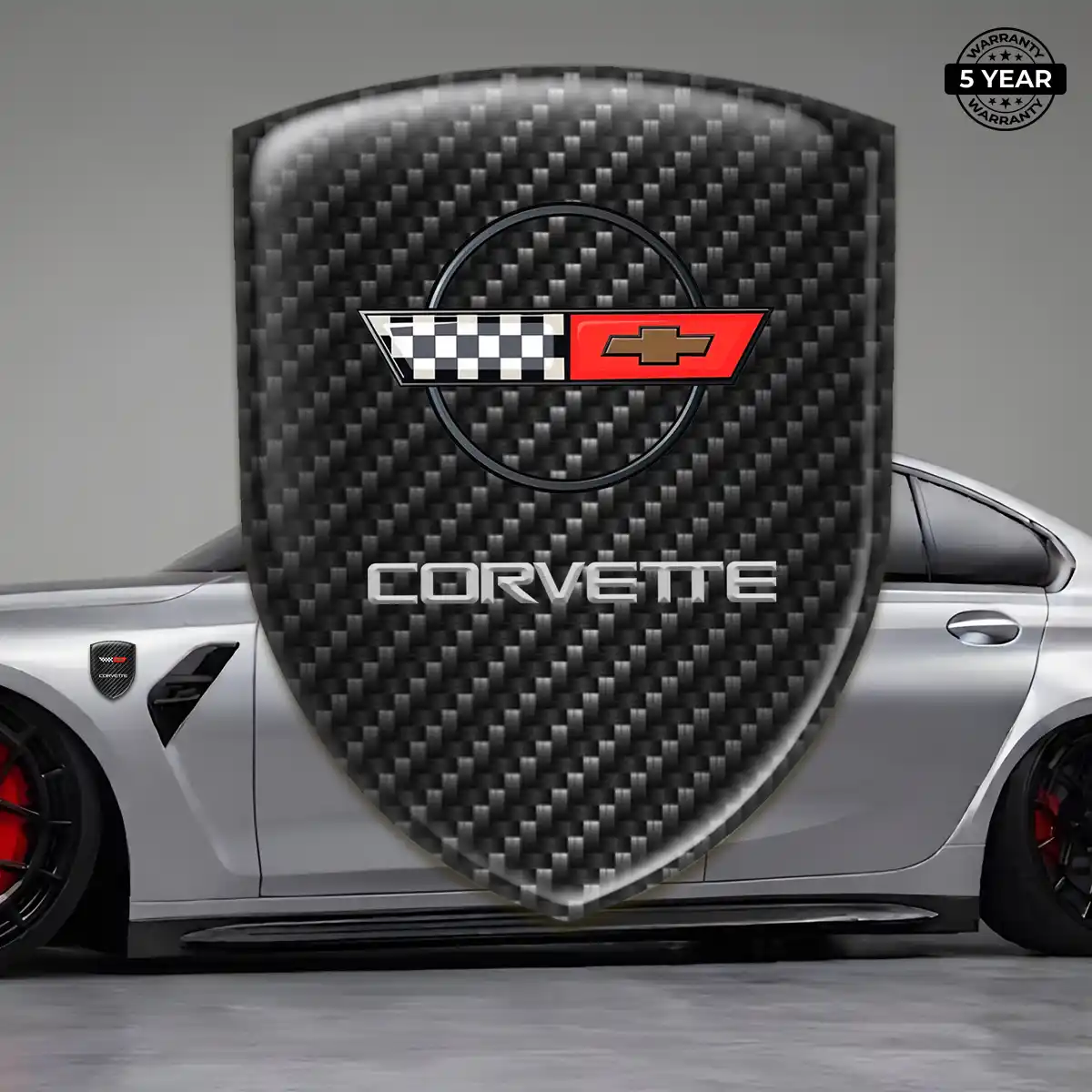 Chevrolet Corvette Domed Decal Prestige Line