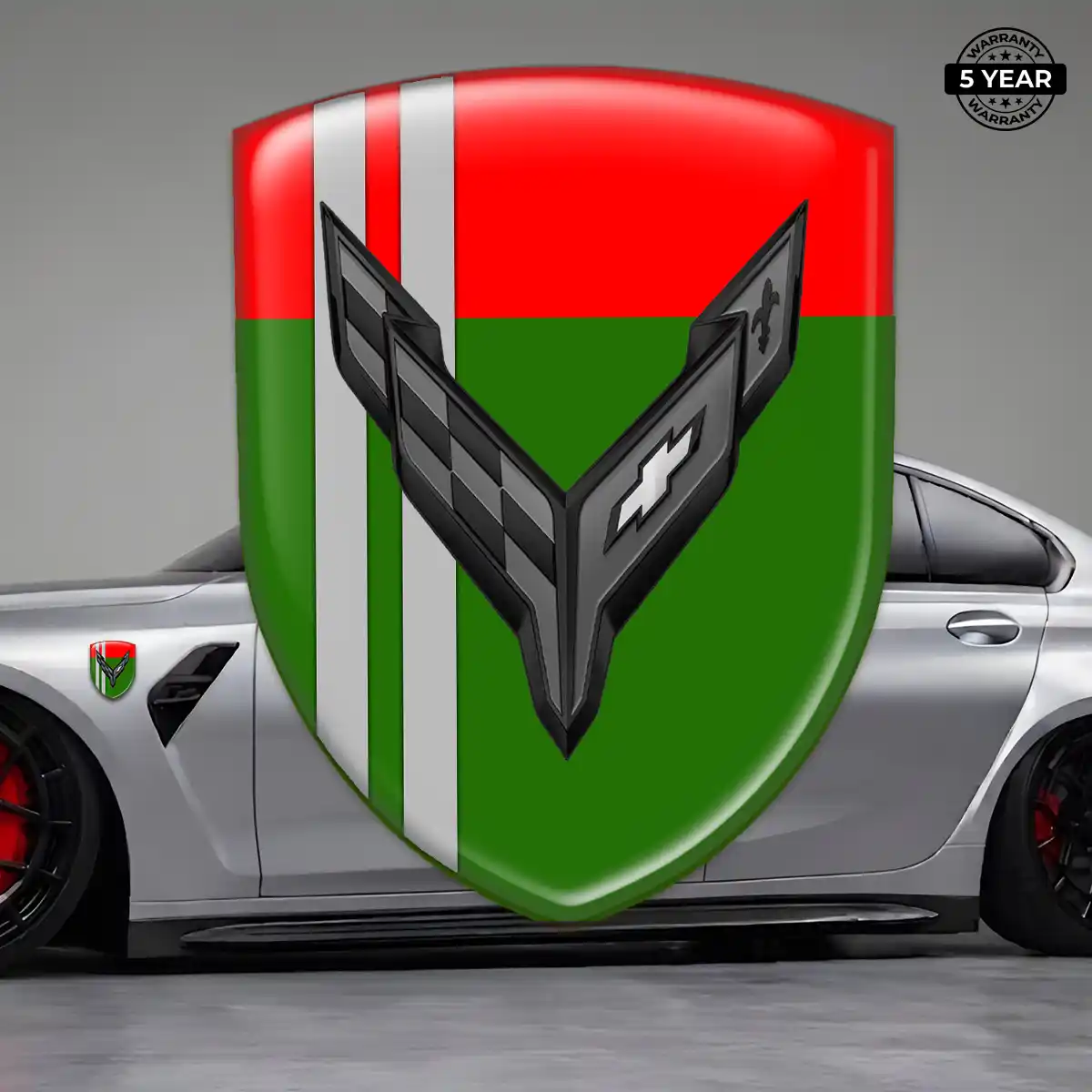 Chevrolet Corvette Domed Emblem Elite Finish