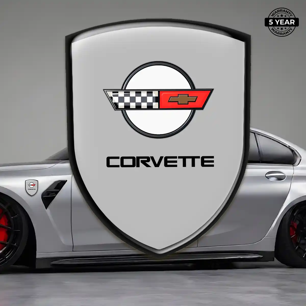 Chevrolet Corvette Domed Emblem Prime Quality