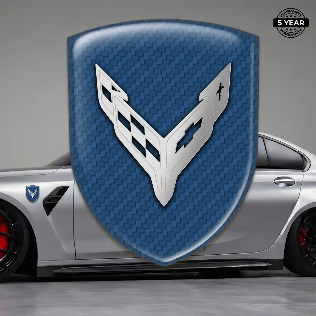Chevrolet Corvette Domed Emblem Signature Grade