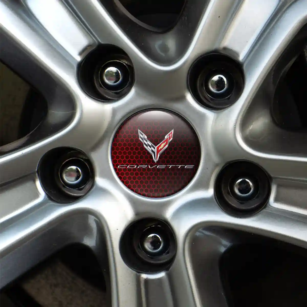 Chevrolet Corvette Domed Sticker Limited Edition