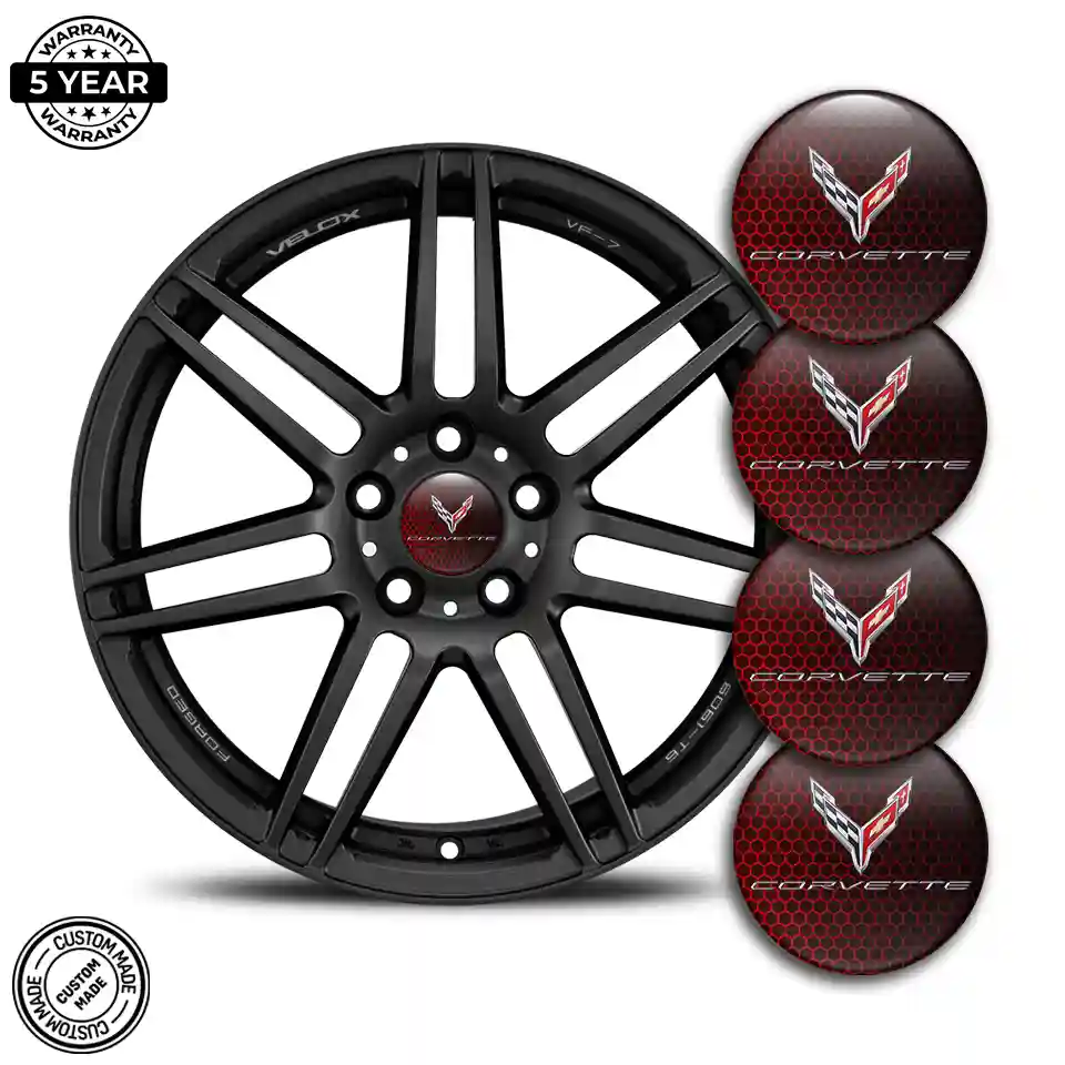 Chevrolet Corvette Domed Sticker Limited Edition