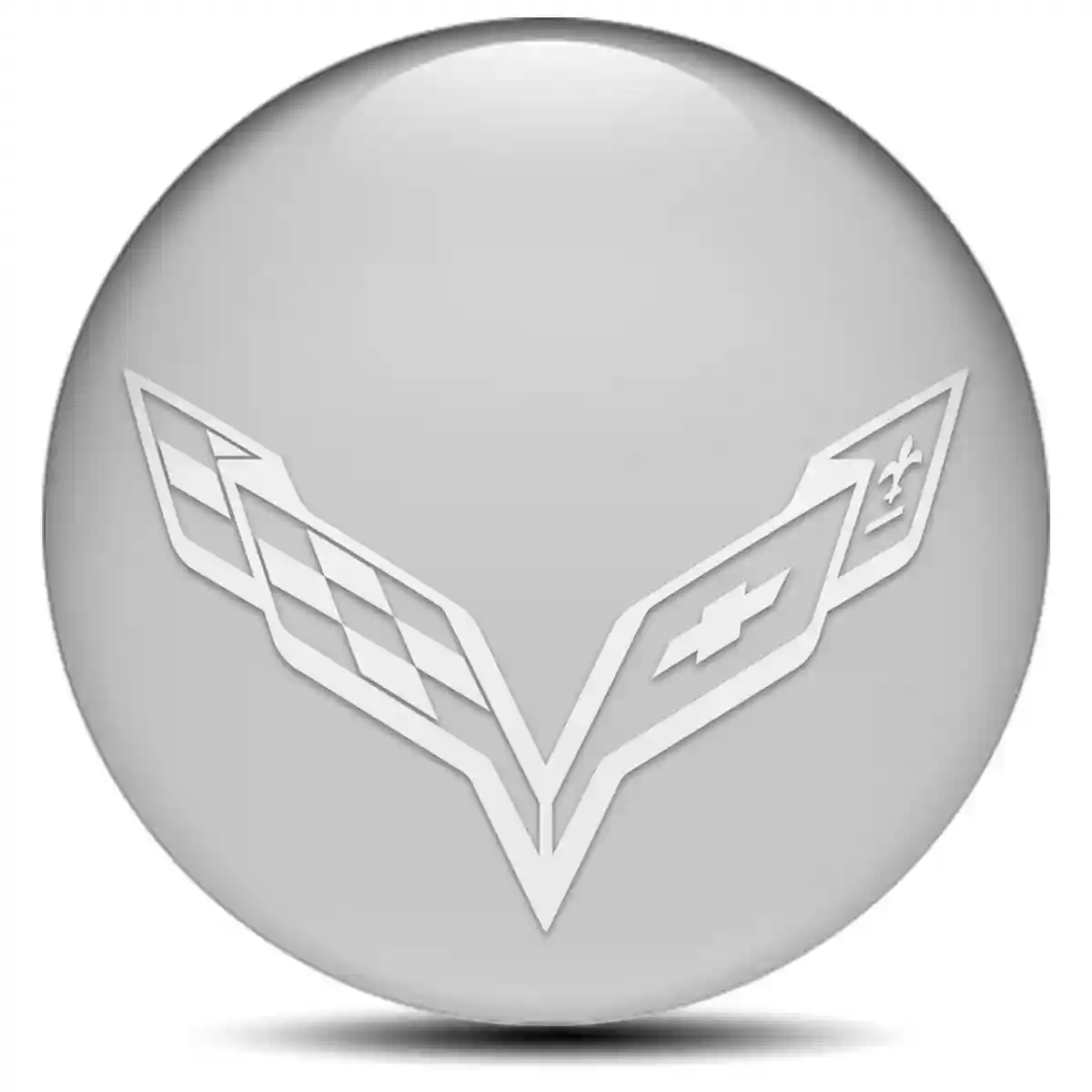 Chevrolet Corvette Emblem Badge Premium Quality