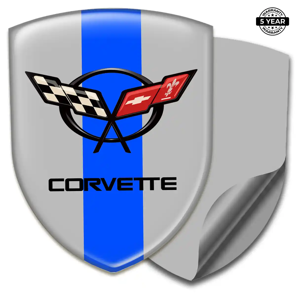 Chevrolet Corvette Emblem Badge Prestige Line