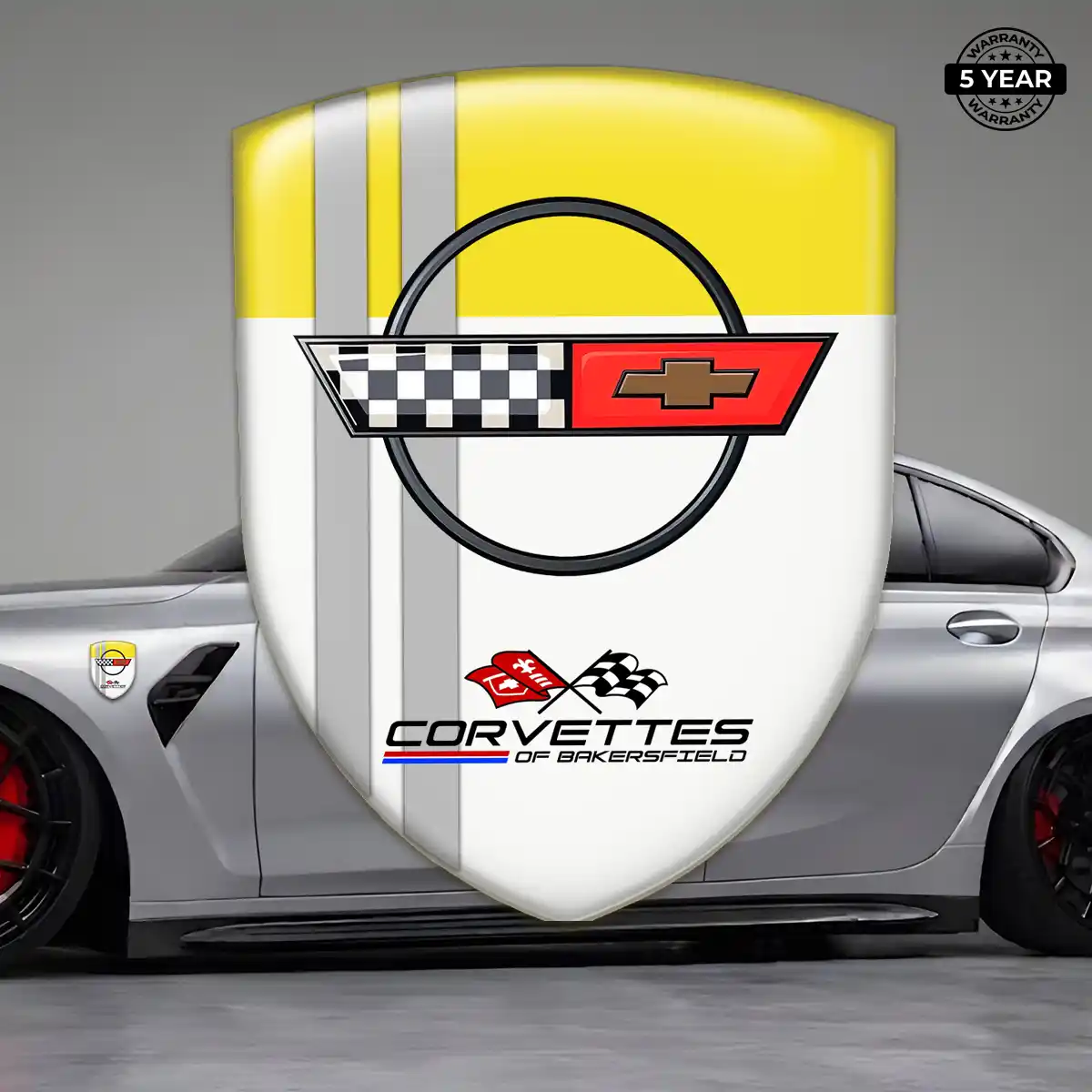 Chevrolet Corvette Emblem Badge Prime Quality