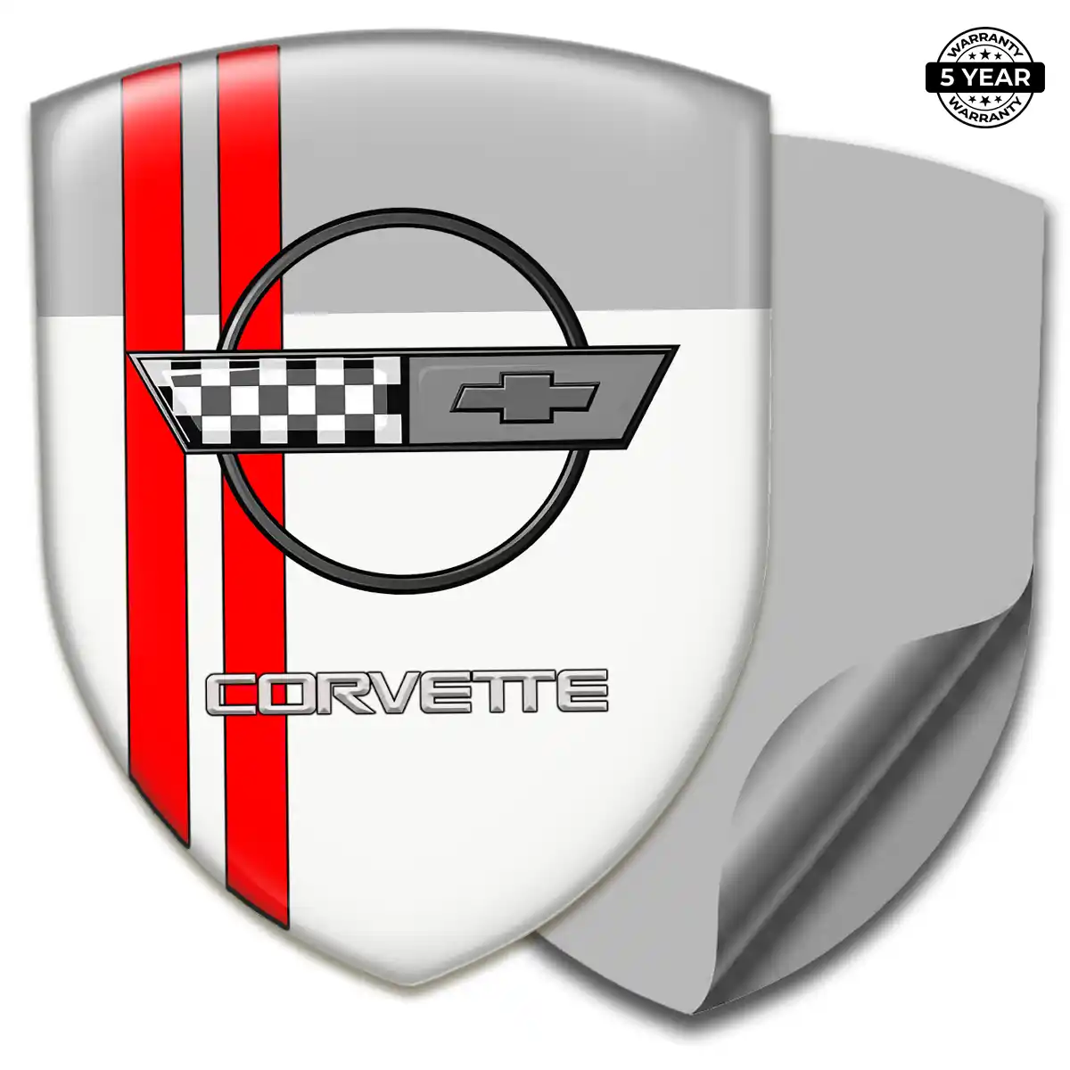 Chevrolet Corvette Emblem Badge Signature Grade