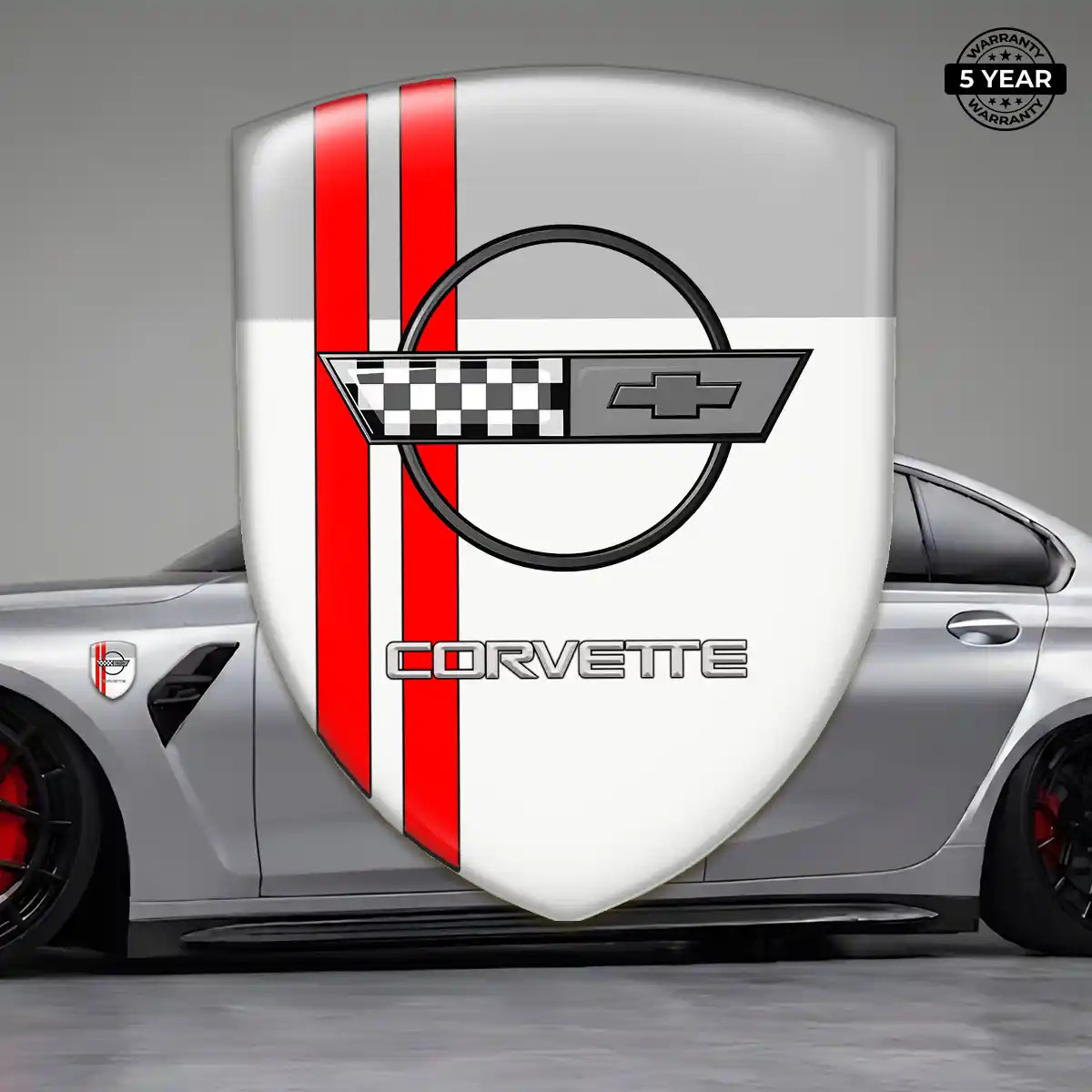Chevrolet Corvette Emblem Badge Signature Grade