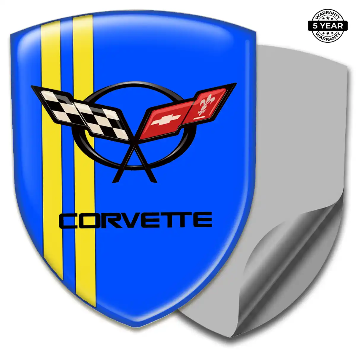 Chevrolet Corvette Emblem Badge Superior Craft