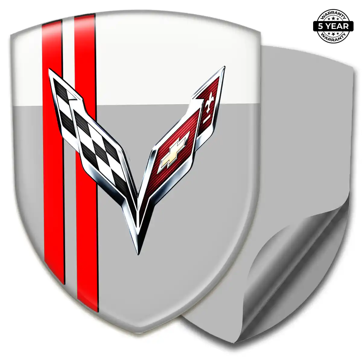 Chevrolet Corvette Emblem Crest Prestige Line