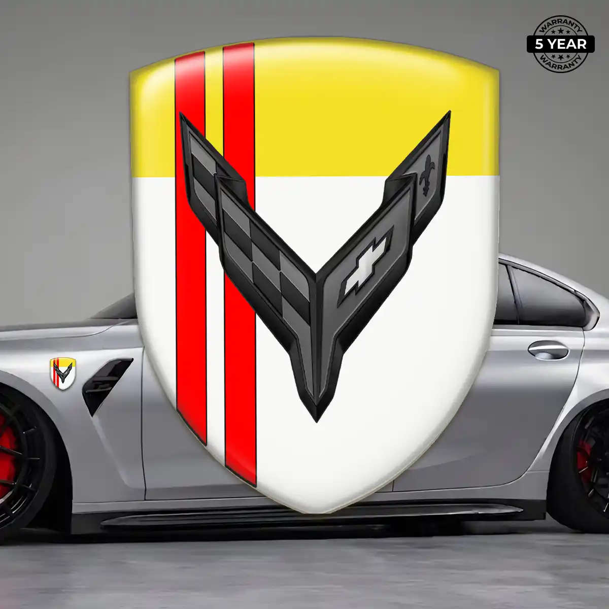 Chevrolet Corvette Emblem Crest Prime Quality