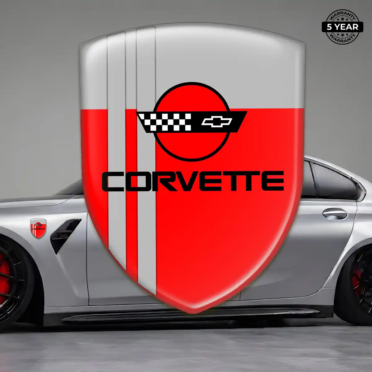 Chevrolet Corvette Emblem Logo Prestige Line